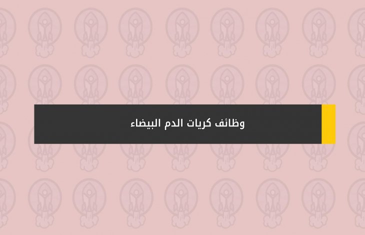 وظائف كريات الدم البيضاء؟