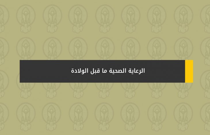 الرعاية الصحية ما قبل الولادة