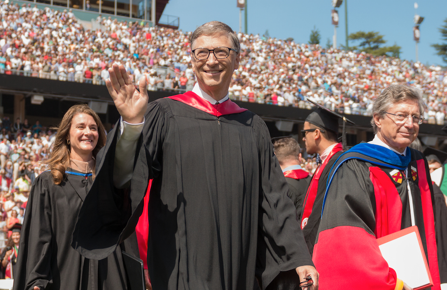 Bill Gates Bachelor Graduation 1995
