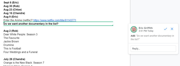 التنقيح مثل الذي في مايكروسوفت وورد